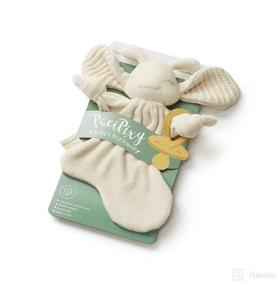 img 4 attached to 🧸 Natursutten PaciPixy: Organic Cotton Baby Comforter, Pacifier Holder, Security Blanket, Teether and Fairy Baby Toy - Machine Washable