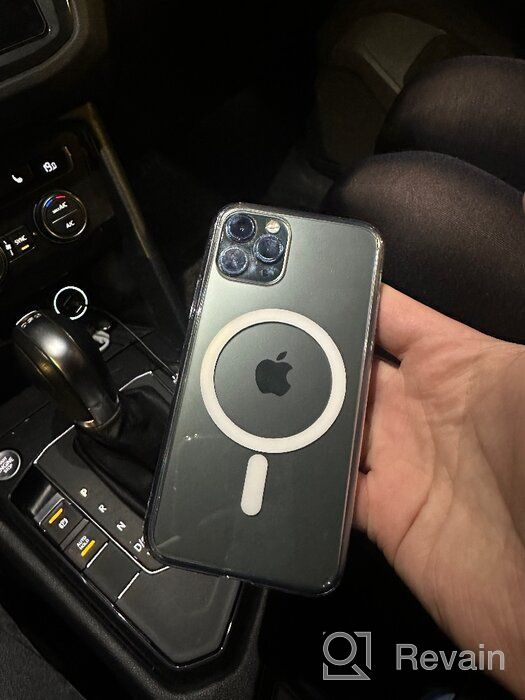 img 2 attached to Silicone COMMO Shield Case for iPhone 11 Pro with Wireless Charging Support, Clear review by Agata wistowska ᠌