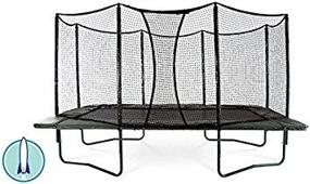 img 1 attached to Experience Ultimate Jumping Fun And Safety With AlleyOOP PowerBounce Trampoline - 10'X17' Enclosure With High-Performance Black Springs And Lifetime Warranty