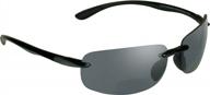 солнцезащитные очки prosport bifocal reader без оправы для мужчин и женщин, hd, янтарные, дымчатые, желтые линзы логотип