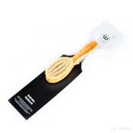 👶 premium redecker goat hair baby hairbrush: natural waxed olive wood handle, 5-3/4-inches logo