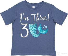 img 3 attached to Inktastic Birthday Mermaid Toddler Lavender Apparel & Accessories Baby Girls better for Clothing