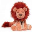 10" orange/red gund cozys collection lion plush stuffed animal for ages 1 and up logo