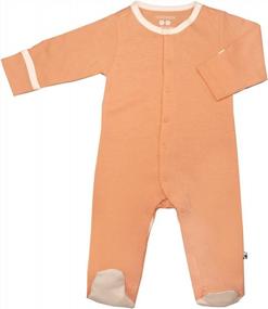 img 4 attached to Babysoy Infant Girls Footie Bodysuit
