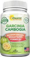 🍃 ultra high strength hca diet pills - 100% natural garcinia cambogia extract, 120 capsules, pure weight loss supplement, best extreme fat burner & detox max, premium blocker for men & women logo