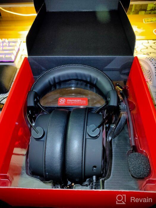 img 2 attached to HyperX Cloud Alpha S - The Ultimate PC Gaming Headset with 🎧 7.1 Surround Sound, Adjustable Bass, Dual Chamber Drivers, and Memory Foam in Blue. review by Jagvir Singh ᠌