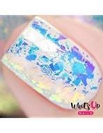 💅 enhanced flakies - aurora supreme nails by whats up logo