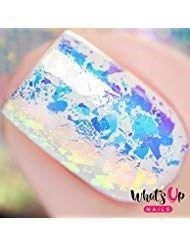 img 1 attached to 💅 Enhanced Flakies - Aurora Supreme Nails by Whats Up