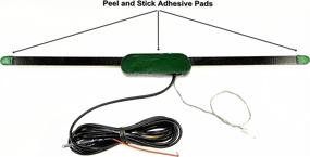 img 2 attached to Universal Hidden AM-FM Amplified Radio Antenna - Ideal for Boats, Hot Rods, Golf Carts, Dune Buggies, Harleys, Motorcycles, Campers, Trailers, Motorhomes, ATVs, UTVs, and RVs