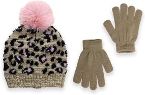 img 4 attached to Polar Wear Minus Beanie Pompom Girls' Accessories at Cold Weather