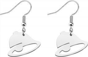 img 4 attached to ENSIANTH Food Earrings Food Lover Gift Food Lover Gift