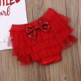 img 2 attached to Dress Up Your Little Princess For Father'S Day With This Adorable Romper Set!