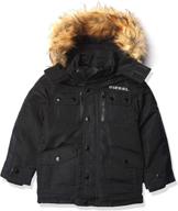 diesel outerwear jacket styles available boys' clothing ~ jackets & coats logo