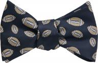stylish self-tie bow tie for men with funny patterns - adjustable for weddings or parties - ocia bowties for boys logo