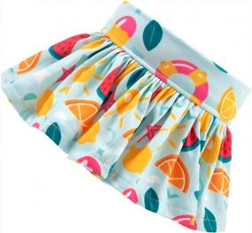 img 2 attached to Cute And Stylish 2-Pack Bikini Swimsuit For Small Female Dogs - Perfect For Summer Fun!