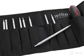 img 1 attached to 🔧 Wiha 28199 Drive-Loc VI 10 Piece Interchangeable Blade Set in Durable Pouch