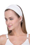 cotton headband elasticized organic natural logo