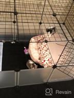 img 1 attached to Create A Safe Haven For Your Pet With LANGRIA 24 PCS DIY Pet Playpen - Perfect For Guinea Pigs And Puppies! review by Gabriel Day