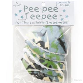 img 2 attached to 🚽 Beba Bean Green Pee-Pee Teepee Cellophane Bag: Keep Messes Under Control!