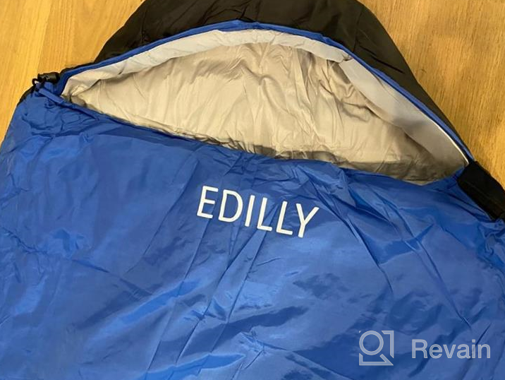 img 1 attached to Stay Warm & Comfortable With Our Lightweight Waterproof Camping Sleeping Bags For Adults And Kids! review by Adam Gray