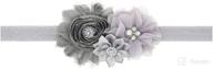 👶 lovely baby girl headbands with rhinestone flower princess design - ld dress (28) logo