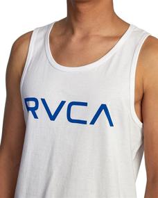 img 2 attached to Рубашка без рукавов с рисунком RVCA, черная