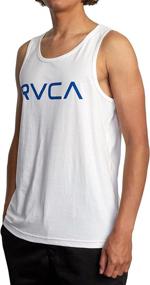 img 1 attached to Рубашка без рукавов с рисунком RVCA, черная