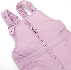 img 3 attached to 👶 WESIDOM Baby Snowsuit: Toddler Winter Outfit Sets with Hooded Down Jacket Coat and Ski Bib Pants for Boys and Girls