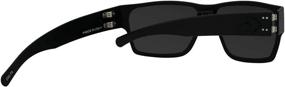 img 1 attached to 🕶️ Gatorz Delta Sunglasses GDELMTBLK01MBP Eyewear