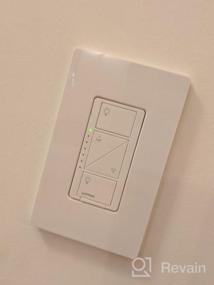 img 5 attached to Lutron Caséta Deluxe Smart Dimmer Switch Kit 2-Pack With Caséta Smart Hub, Works With Alexa, Apple HomeKit, Ring & Google Assistant - White (P-BDG-PKG2W-A)