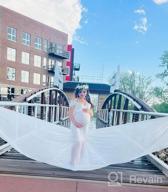 img 1 attached to Gorgeous Off Shoulder Mermaid Gown For Maternity Photo Shoot | ZIUMUDY review by Dustin Ramsey