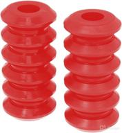 red prothane 8-ring coil spring insert - 19-1705 model logo