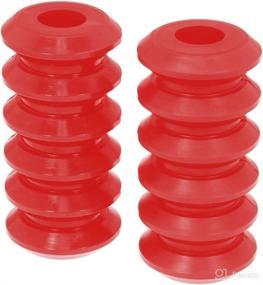 img 1 attached to Red Prothane 8-Ring Coil Spring Insert - 19-1705 model