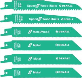 img 4 attached to Power Through Any Material With Amazon'S Denali Bi-Metal Saw Blade Set - 6-Piece Kit With Variable Teeth Size