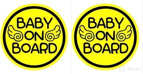 img 3 attached to TOTOMO Baby Board Magnet Caution Exterior Accessories