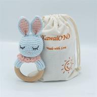 kawaiono handmade crochet amigurumi teething feeding логотип