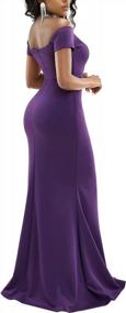 img 3 attached to Radiate Elegance And Sensuality With LightlyKiss Women'S One Shoulder Bodycon Party Dress