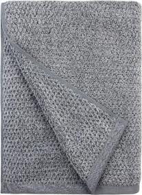 img 4 attached to Diamond Jacquard Bath Sheet In Dusk By Everplush For Luxurious Towel Experience