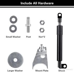 img 3 attached to HelloAuto Truck Tailgate Assist Shock Struts Kits 43100: Compatible with 1999-2006 Chevy Silverado & GMC Sierra - Buy Now!