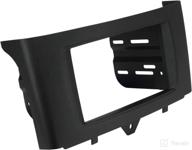 📲 scosche st2431b dash kit: perfect fit for 2011-up smart fortwo, black double din & din+pocket compatibility логотип