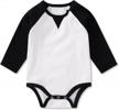 pureborn baby boys girls bodysuits super soft cotton romper 0-24 months logo