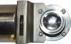 img 1 attached to BOKYWOX 2" SUS304 Tri Clamp Sanitary Butterfly Valve - Pneumatic Actuator For Quick And Easy Control