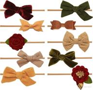 baby girl headbands bows collection baby care -- hair care logo