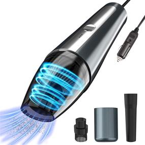 img 4 attached to 🚗 YOHIA Car Vacuum Cleaner, Portable High Power Handheld Vacuum Cleaner for Car Detailing and Cleaning Car Interior, with 13 Ft Cord