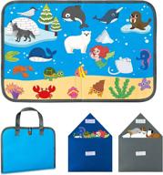 early learning interactive play kit: watinc ocean & polar animals felt-board story set for preschoolers logo