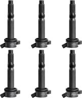 autosaver88 ignition coils 6-pack: compatible with ford escape, fusion, lincoln zephyr, mercury mariner & milan v6 3.0l dg514 c1594 - 2006-2012 models логотип