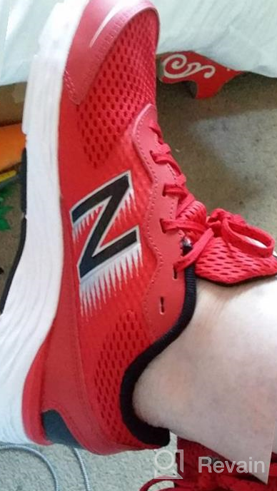 img 1 attached to 🏃 Revolutionary New Balance 680V6 Sneaker: Ultimate Athletic Medium Girls’ Shoes review by David Carter