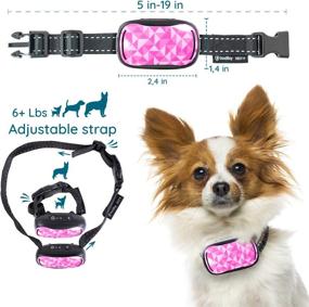 img 2 attached to 🐶 GoodBoy Rechargeable Dog Bark Collar for Small to Medium Breeds - Weatherproof and Vibrating Anti Bark Training Device - Safest Option on Amazon for Dogs 6+ lbs - No Shock or Prongs!