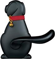 animal door lever puppy finish logo