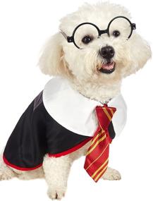 img 4 attached to 🐶 Impoosy Pet Dog Shirts: Funny Cat Wizard Costume - Cute Apparel with Glasses